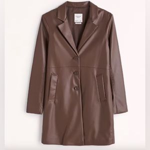 Long Leather Coat